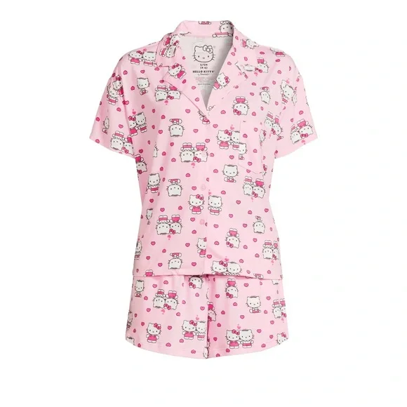 Hello kitty women’s Valentine’s Day pj - Picture 3 of 5